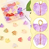 50Pcs Glass Pendants PALLOY-FS00015-3