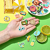 56Pcs 56 Styles Summer Theme PVC Cabochons KY-CJ0002-10-4