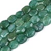 Dyed & Heated Natural Agate Beads Strands G-N359-15A-03-2