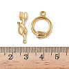304 Stainless Steel Toggle Clasps STAS-Z153-03G-03-3