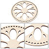 Wooden Basket Bottoms AJEW-WH0126-08B-4