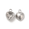 Non-Tarnish 304 Stainless Steel Pendant Rhinestone Settings LS-STAS-H214-16P-1