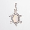 Tortoise Opalite Pendants G-D648-03-RS-3