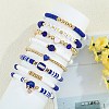 1 Set Handmade Polymer Clay Heishi Beads Stretch Bracelets Set BJEW-SZ0002-67B-01-5