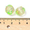 Luminous Handmade Enamel Gold Sand Glass Beads Strands LAMP-U004-08B-5
