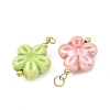 Handmade Porcelain Pendants PALLOY-JF06062-2