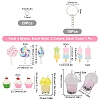 SUNNYCLUE DIY Imitation Food Key Chain Making Kit DIY-SC0018-32-2