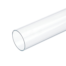 Round Transparent Acrylic Tube AJEW-WH0324-76B