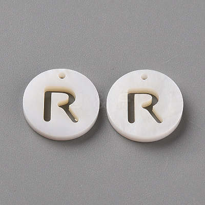 Natural Freshwater Shell Pendants LS-SHEL-Q311-008R-1