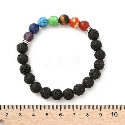 Yoga Chakra Jewelry BJEW-K142-A-1