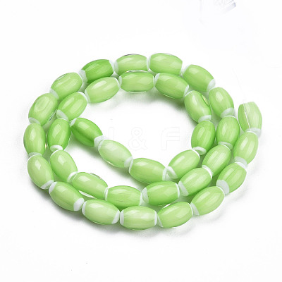 Handmade Lampwork Beads Strands LAMP-N023-004-05-1