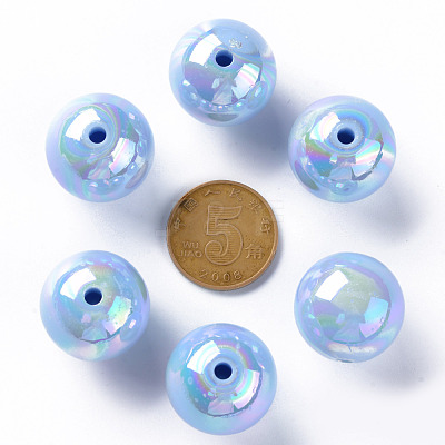 Opaque Acrylic Beads MACR-S370-D20mm-SS2113-1