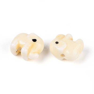 Handmade Porcelain Ceramic Beads PORC-T133-27G-1