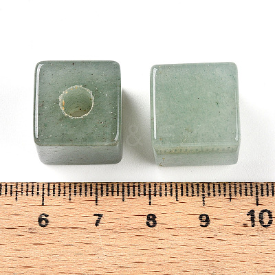 Natural Green Aventurine European Beads G-N345-07A-07-1