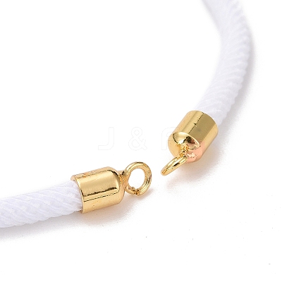 Adjustable Polyester Cord Bracelet Making MAK-C001-01E-1
