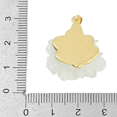 Rack Plating Brass Pendants KK-C082-15G-01-1