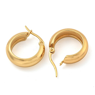 202 Stainless Steel Hoop Earrings EJEW-H003-38G-02-1