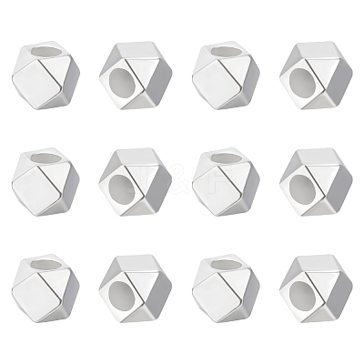 12Pcs 925 Sterling Silver Spacer Beads STER-BC0001-95-1