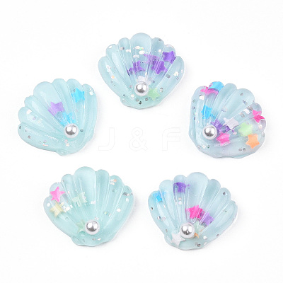 Resin Cabochons CRES-T007-15C-1