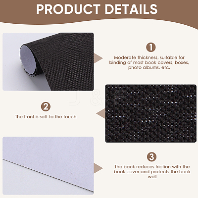 2 Sheets Faux Suede Book Covers DIY-CP0010-60-1