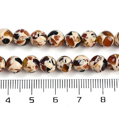 Sythetic Amber Beads Strands X1-G-M199-02A-1