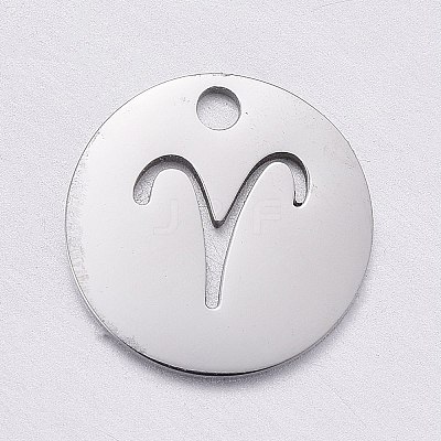Non-Tarnish 304 Stainless Steel Charms LS-STAS-F246-01B-1