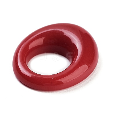 Opaque Resin Pendants RESI-E058-01D-1