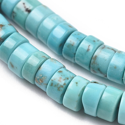 Natural Howlite Beads Strands G-F631-A30-1