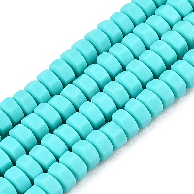 Handmade Polymer Clay Beads Strand CLAY-T021-01M-1