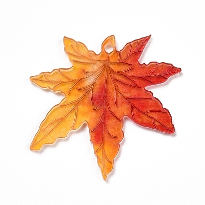 Autumn Theme Acrylic Pendants SACR-E002-14-1