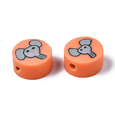 Handmade Polymer Clay Beads CLAY-N008-036I-1