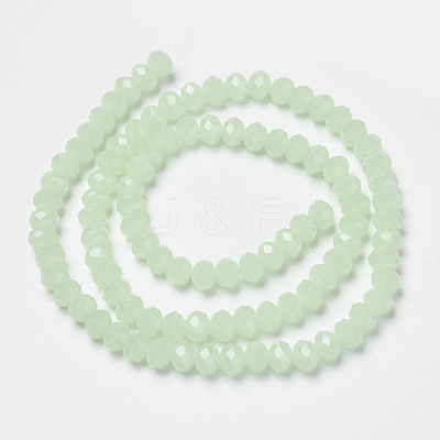 Glass Beads Strands EGLA-A034-J8mm-D-1