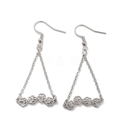 Non-Tarnish 304 Stainless Steel Dangle Earrings EJEW-P271-10P-1