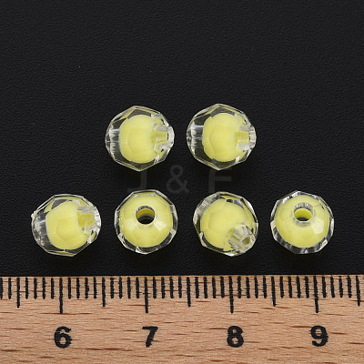 Transparent Acrylic Beads TACR-S152-17A-SS2105-1