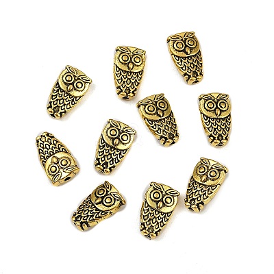 Metal Alloy Beads PALLOY-ZN-47233-AG-FF-1