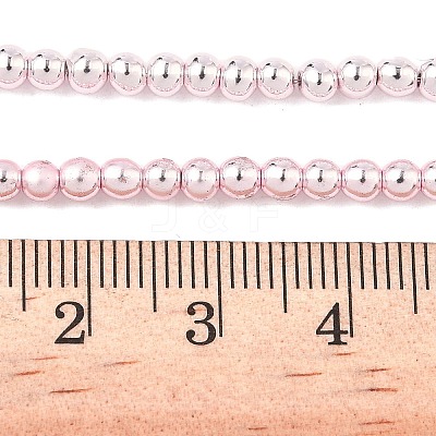 Electroplated Synthetic Non-magnetic Hematite Beads Strands G-A263-J01-02-1
