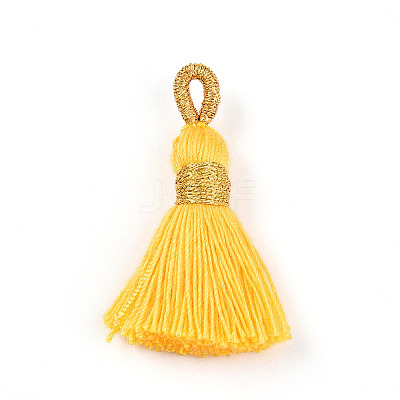 Polycotton(Polyester Cotton) Tassel Pendant Decorations FIND-N006-01F-1