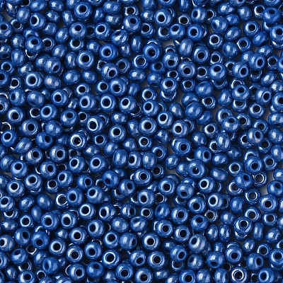 8/0 Czech Opaque Glass Seed Beads SEED-N004-003A-09-1