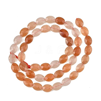 Natural Red Aventurine Beads Strands G-H349-A01-19-1