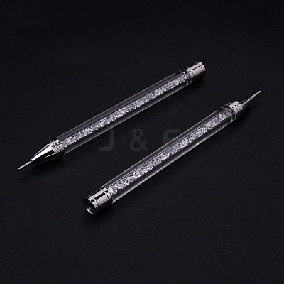 Acrylic Double-end Point Drill Pens MRMJ-WH0076-01A-1