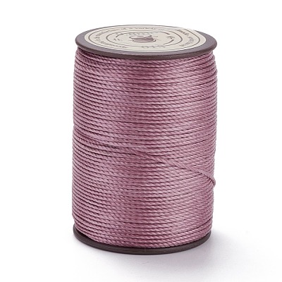 Round Waxed Polyester Thread String YC-D004-02E-013-1