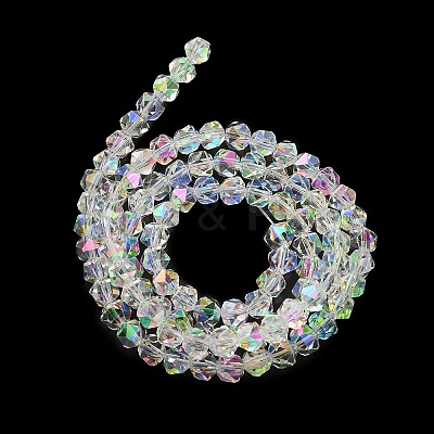 Electroplate Glass Beads X-EGLA-L018-B-AB04-1