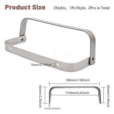 Iron Purse Frame PURS-WH0005-60C-1