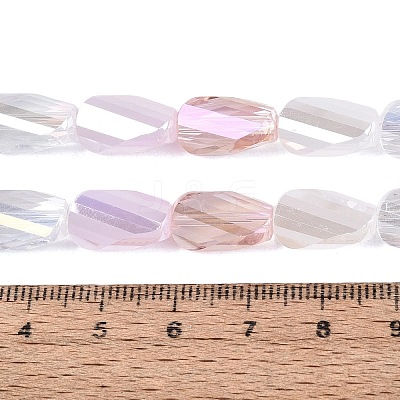 Electroplate Mixed Styles Glass Beads Strands EGLA-N022-10B-A01-1