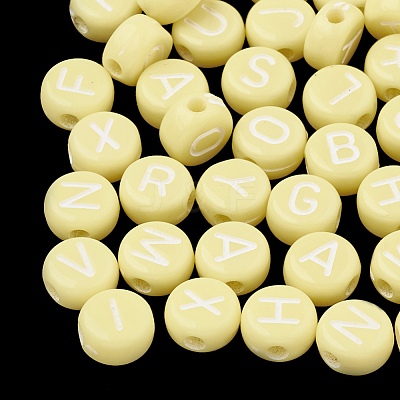 Opaque Acrylic Beads X-MACR-S273-11D-1