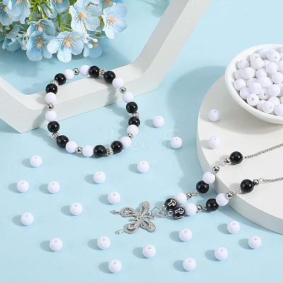 Opaque Acrylic Beads MACR-SP0001-27B-05-1