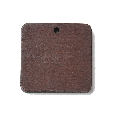 Spray Painted Wood Pendants WOOD-H101-07-1