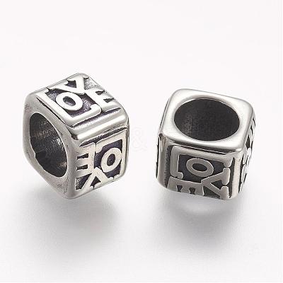 304 Stainless Steel Beads STAS-A032-091AS-1