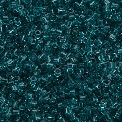Transparent Glass Cylinder Beads SEED-S047-I-005-1