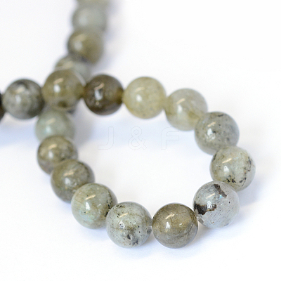 Natural Labradorite Round Bead Strands X-G-E334-4mm-19-1